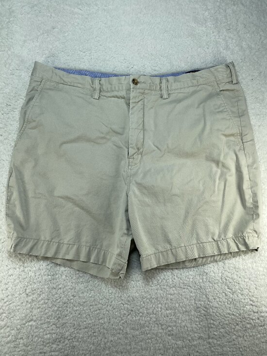 Polo Ralph Lauren Other - Polo Ralph Lauren Chino Shorts Mens 40 Tan Stretch Classic Fit Cotton Twill